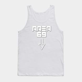 UFO Area 51 funny Tank Top